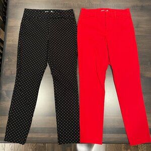 Old Navy Women's Pants - Size 2 - Pixie High Rise Skinny Pant